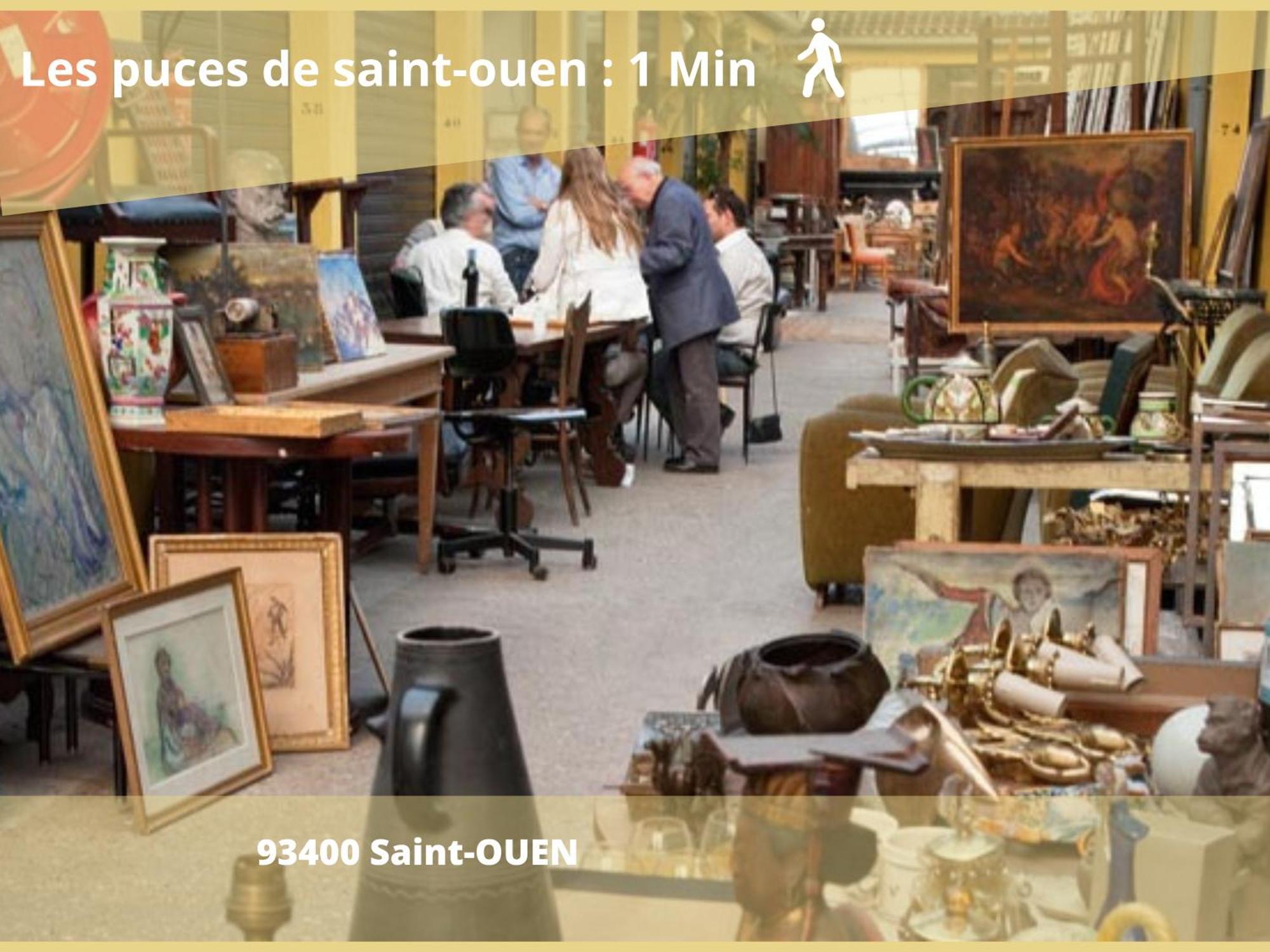 07 La Puce De St Ouen Daire Saint-Ouen  Dış mekan fotoğraf